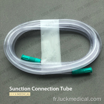 Tube de connexion d&#39;aspiration jetable